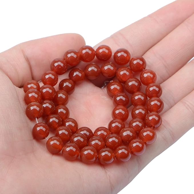 AD Beads Natural Gemstone Round Loose Beads 15" - Image 3