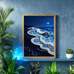 Sea Wave Special Shaped Diamond Art Painting Kits - Image 5