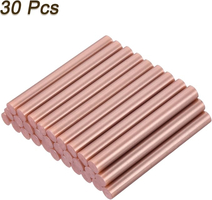 uxcell 30pcs Mini Hot Glue Gun Sticks 4-inch x 0.43-inch High Sticky Large Hot - Image 3
