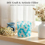 DOMESTAR Mixed Blue and Clear Fake Ice, Fish Tanks Decor Table Scatter DIY - Image 6