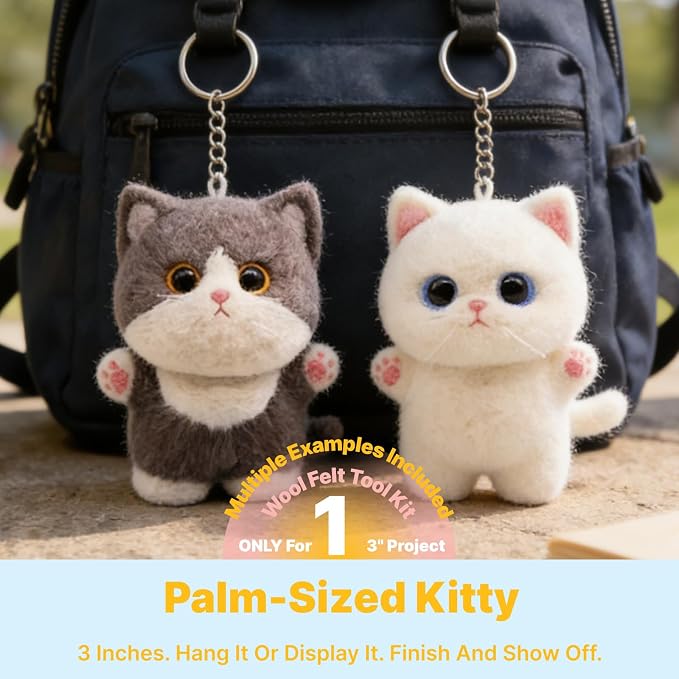 MeowPick Needle Felting Kit, Wool Felting Kit - Image 7