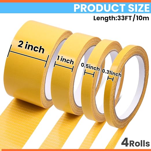 Double Sided Fabric Tape Heavy Duty - Image 2