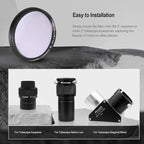 Astromania Moon Skyglow Filter for Telescope 2 Inch Lunar Filters | Telescope - Image 5