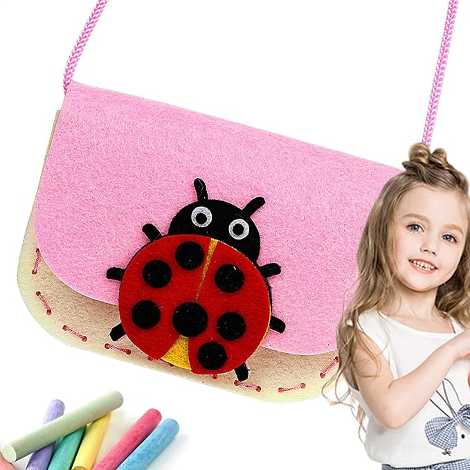 Kids Sewing Kit Hands-On Skills 3D Cartoon Designs Plush Animals | Kids Sewing - Image 8