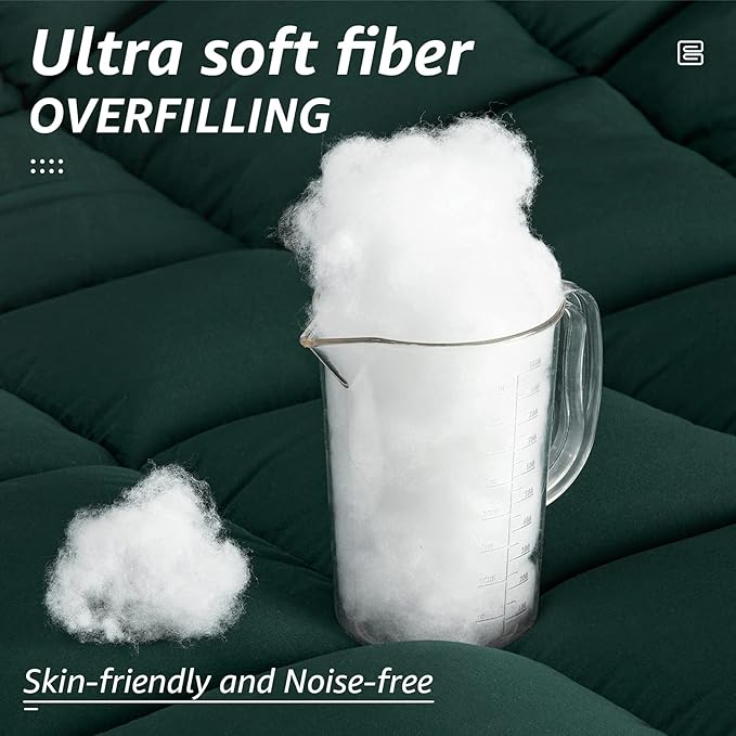 HYLEORY All Season California King Size Bed Comforter - Image 3