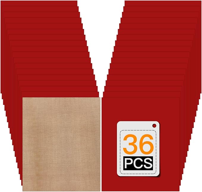 HTVRONT Red HTV Heat Transfer Vinyl Bundle: 36 Pack 12 x 10 Iron on Vinyl | Red by HTVRONT