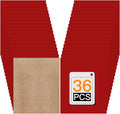 HTVRONT Red HTV Heat Transfer Vinyl Bundle: 36 Pack 12 x 10 Iron on Vinyl | Red by HTVRONT