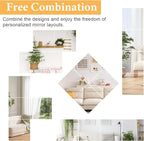 18x18 in Acrylic Mirror Sheet for Wall, 2.5mm Plastic Wall Mirror | Non Glass - Image 6