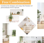 20x20 in Acrylic Mirror Sheet for Wall, 2.5mm Plastic Wall Mirror | Non Glass - Image 5