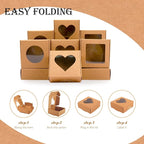 Moukiween 30 PCS Brown Soap Boxes - Image 3