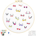 Crafmanoe Flowers Embroidery Kits by Unknown