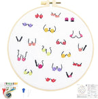 Crafmanoe Flowers Embroidery Kits by Unknown