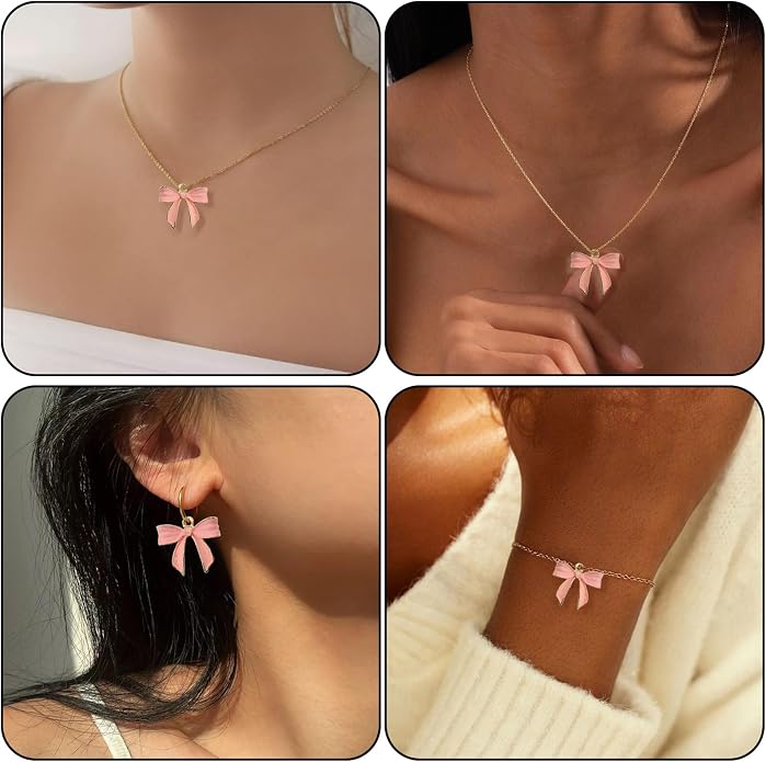 Bow Charms for Bracelet Jewelry Making Cute Bracelet Charms | 18Pcs, Bow Charms - Image 6