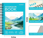 Hapikalor 5.5"x8.5"Watercolor Small Sketchbook - Image 2