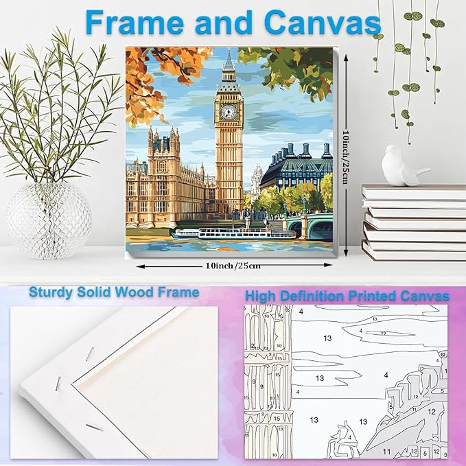Artunion Framed Paint by Numbers Kit - Image 5