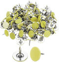 uxcell 150Pcs Upholstery Tacks, 11mmx10mm Flat Head Thumb Tack Decorative by uxcell
