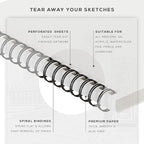 Beechmore Books 9"x12" Watercolor Sketchpad - Image 3