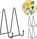 Hoewina Plate Stands, 3 Pack 6 Inch Plate Holder, Metal Frame Holder Stand by Hoewina
