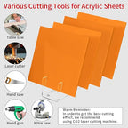 1/8 Thick 8 x 8 inch Acrylic Sheets - Image 3