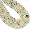 ICAI Beads Natural 2x4mm Rondelle Beads, Abacus Disk Stone Spacer Beads – Loose by CAI+YI+MING