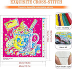 KYOQFVN Halloween Counted Cross Stitch Kits - Image 2