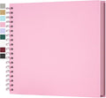 Yopih 10x10 Inch DIY Scrapbook Photo Album, Hardcover Kraft Paper Acid-Free by Yopih