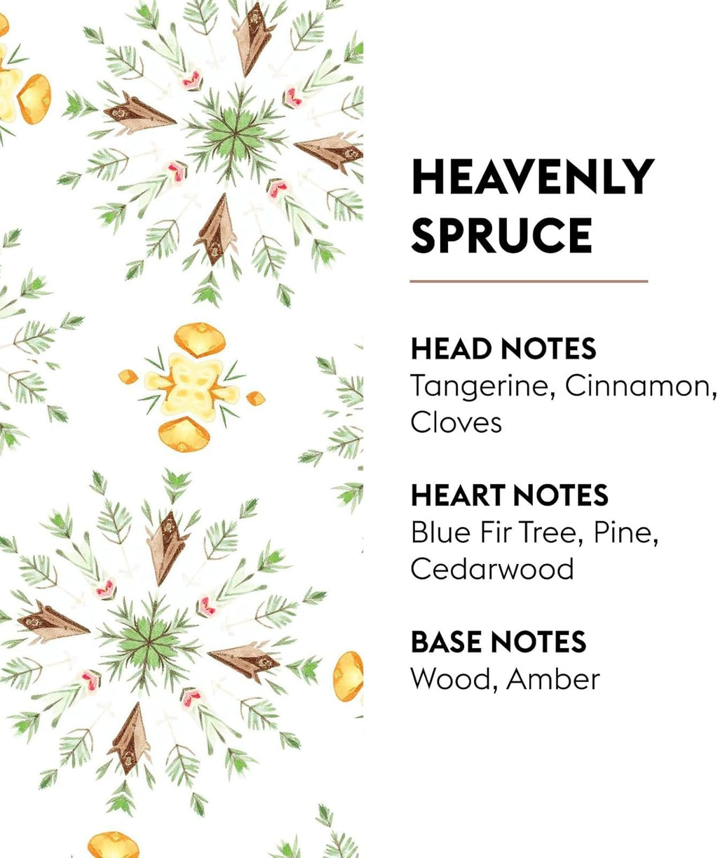 MAISON BERGER - Heavenly Spruce - Lampe Berger Fragrance Refill for Home Fragrance Oil Diffuser - Air Freshener - 33.8 Fluid Ounces - 1 Liter