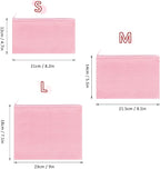 12 Pieces Cotton Canvas Makeup Bag, Blank DIY Craft Bag - Image 7
