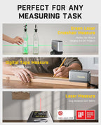 Fanttik A10 Apex 3-in-1 Digital Laser Tape Measure - Image 8
