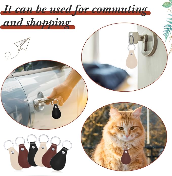 Taiyin 30 Pcs Leather Key Fob Kit - Image 5