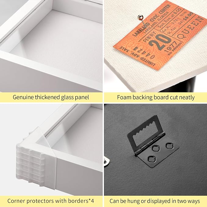 3x3 Mini Shadow Box Picture Frame - Image 5