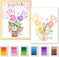 CLUSIVC Mother’s Day Handprint Flower Craft Kit – DIY Flower Bouquet Gift by CLUSIVC