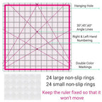5 Quilting Rulers, Quilting Square | Square Rulers, Square Quilting Rulers - Image 3