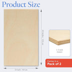 Baltic Birch Plywood 24 x 40 x 1/4 Inch- 6 mm Craft Wood, Stronger Than - Image 2