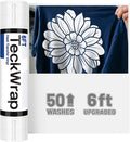 TECKWRAP Heat Transfer Vinyl for T-Shirts, 50+ Washes, REACH Certified & Dryer by TECKWRAP