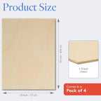 3 mm Baltic Birch Plywood 1/8 x 18 x 24 Inch, Box of 4 B/BB Grade Craft Wood - Image 2