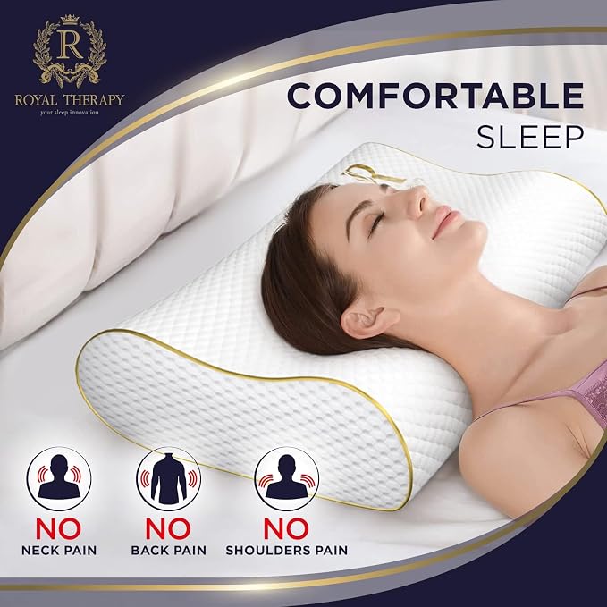 4-Layer King, Contour Pillow, Side Sleeper Pillow, Orthopedic Pillow, Neck - Image 4