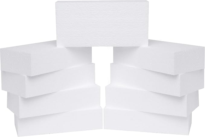 Silverlake 8x4x2 Craft Foam for Styrofoam Block Projects by SilverlakeCraftFoam