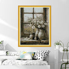 MYBISYMQQ Windowsill Daisies Cross Stitch Kits - Image 5
