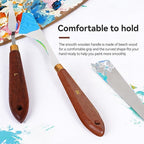 3 Pieces Palette Knife Set Stainless Steel Spatula palette knife - Image 7