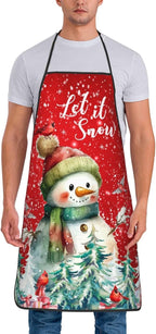 Apron Cooking Chef Work Shop Women Men Baking Decorations Painting Bbq Grilling - Image 2