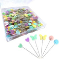 Hovesty 300pcs Sewing Pins Flat Head Straight Pins by Hovesty