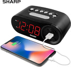 Sharp Digital Easy to Read Alarm Clock - Image 2