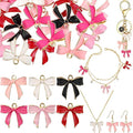 Bow Charms for Bracelet Jewelry Making Cute Bracelet Charms | 18Pcs, Bow Charms by Unknown