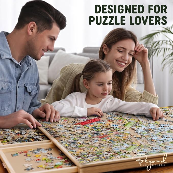 1500 Piece Wooden Jigsaw Puzzle Board - Image 8