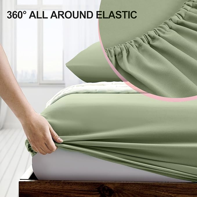 FreshCulture Twin XL Fitted Sheet Only - Image 3