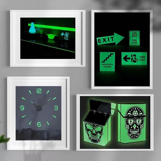 TOEPODO Glow in The Dark Acrylic Sheets, 1/8 Thickness 19 * 12inch, Fluorescent - Image 9