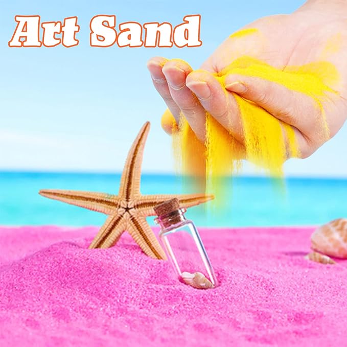 Guuozzli 36 PCS Art Sand Kit, DIY Scenic Sand Painting & Wedding Decoration - Image 3