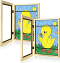Kids Art Frames, 9x12 Front Opening Kids Artwork Frames Changeable, Holds 50 Pcs by GULETHUN