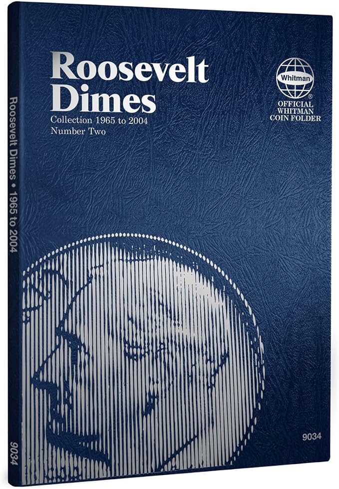 Whitman US Roosevelt Dime Folder Set 1946 to Present Day #’s 9029 9034 9039 - Image 4